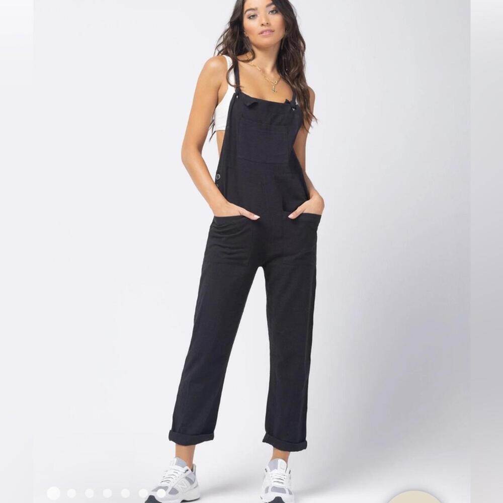 L*Space Cali Girl Overalls Jumpsuit Size XS